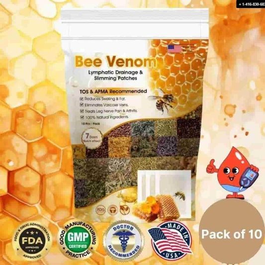 Bee Venom Lymphatic Drainage & Sliming Patches