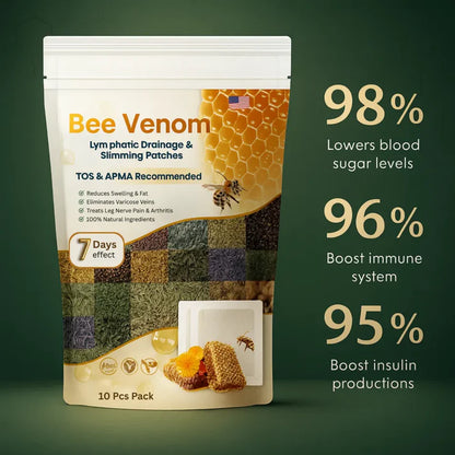 Bee Venom Lymphatic Drainage & Sliming Patches