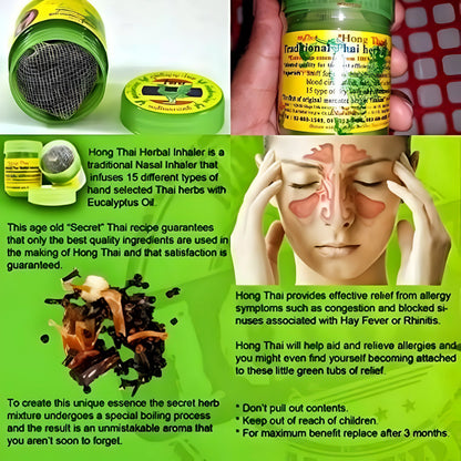 ClearBreath™ - Hong Thai Traditional Herbal Inhaler 🌿🌬️ (Limited stock 🔥 Buy Now🔥🔥)